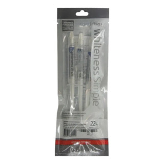 3 Seringas Whiteness Perfect Simple 22% Clareador Dental Fgm