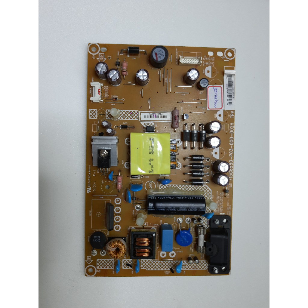placa da fonte tv philips 32phg4900 / 715g6550-p03-000-002h