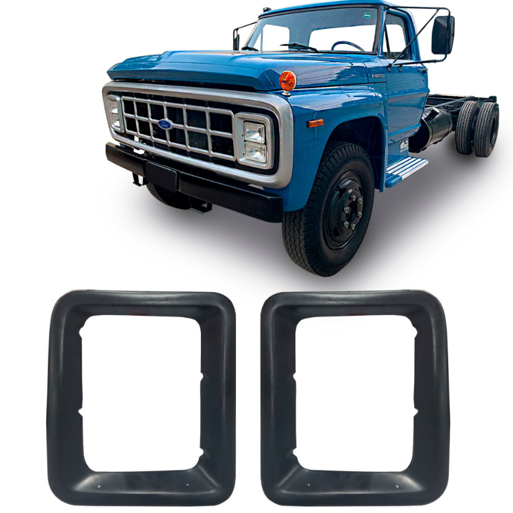 PAR ARO MOLDURA FAROL FORD F600 F11000 F14000 F13000 F21000