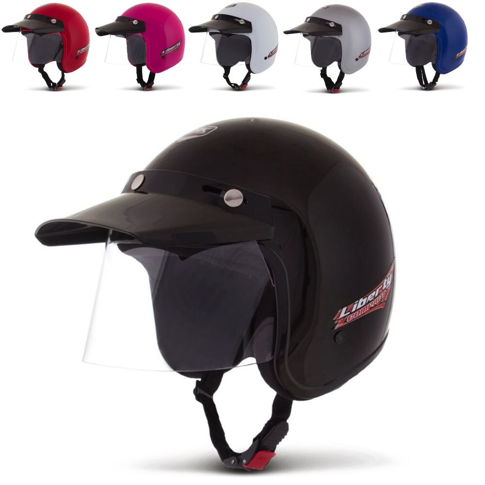 Capacete Moto Aberto Pro Tork Liberty Compact Com Viseira em Oferta na Shopee