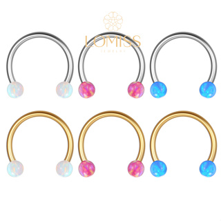 Piercing Septo Helix Daith Mamilo Ferradura Aço Cirúrgico Pvd em Oferta na Shopee