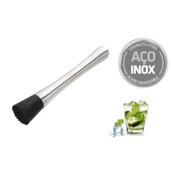 Socador Macerador de Caipirinha em Aço Inoxidável: Socador e Amassador de Frutas