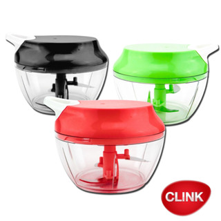 Mini Processador Manual de 3 Laminas para Fazer Vinagrete e Cortar Temperos