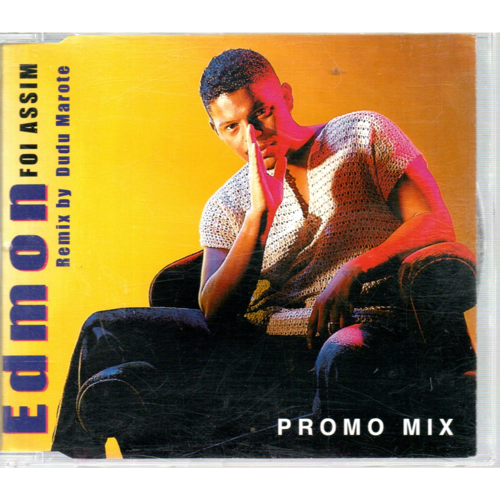 CD EDMON - FOI ASSIM ( SINGLE 1 MUSICA ) REMIX DUDU MAROTE INDIE 1999