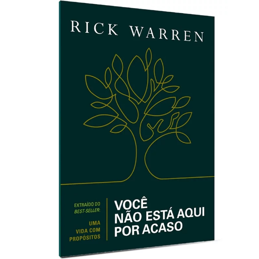 Você Não Está Aqui Por Acaso - Rick Warren -Reflexões Cristãs Essenciais em Oferta na Shopee