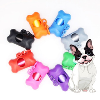 Kit Higiene Porta Saquinhos Pet Estojo + 2 Rolos Cata Caca para pesseios higienicos