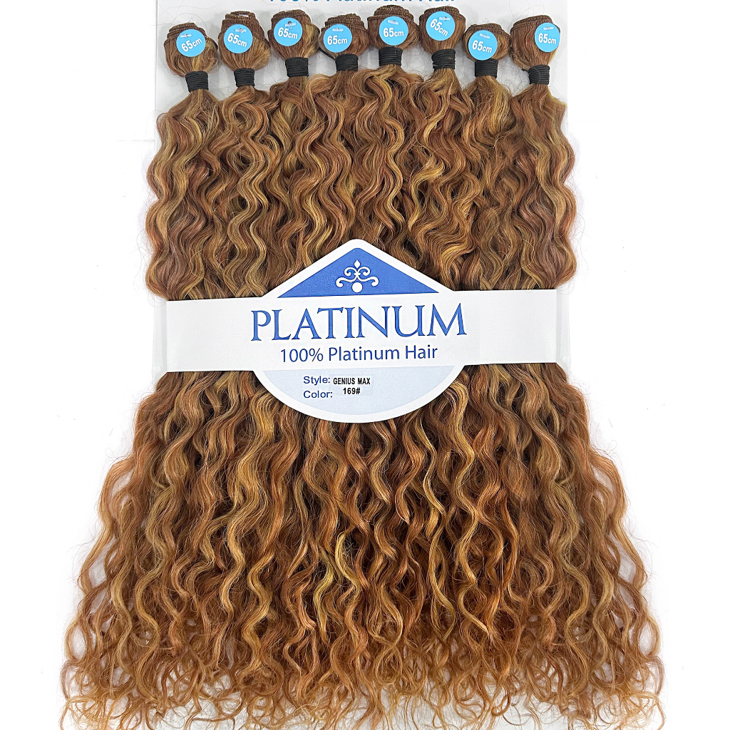 Cabelo Platinum Cacheado - Genius Max - Super Star 320g/65cm em Oferta na Shopee