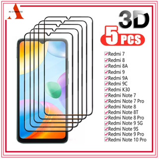 Kit 5 Película De Vidro Temperado 3D 9H Para Xiaomi Redmi 8 Redmi 9 Redmi 9A Redmi 9C Redmi Note 8 Redmi Note 8 Pro Redmi Note 9 10 11 12 Protetora De Vidro em Oferta na Shopee