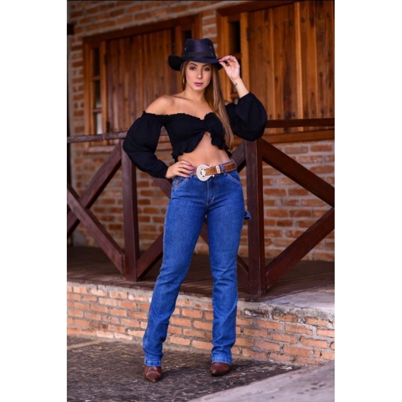 Calça carpinteira Cauntry feminina.