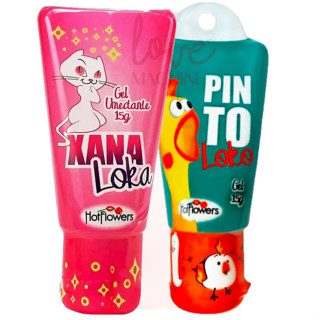 Xana Loka Gel Excitante + Pinto Loko Gel Estimulante Hotflowers