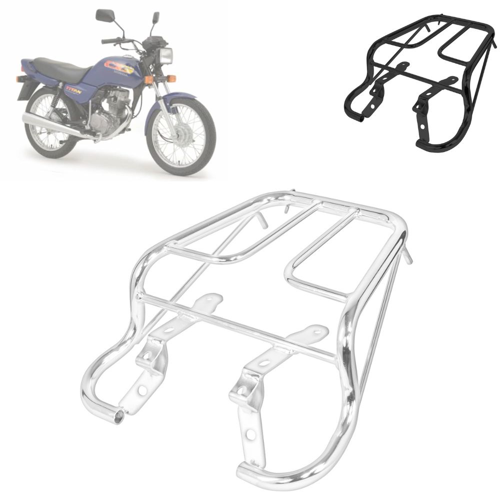 Bagageiro de Moto Pro Tork CG Titan 125 1995 1996 1997 1998 1999 Peças Acessórios Tubo
