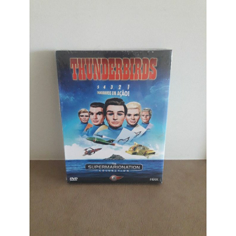 Seriado Thunderbirds - Vol 01 - 08 Episódios - 04 Dvds - Lacrado