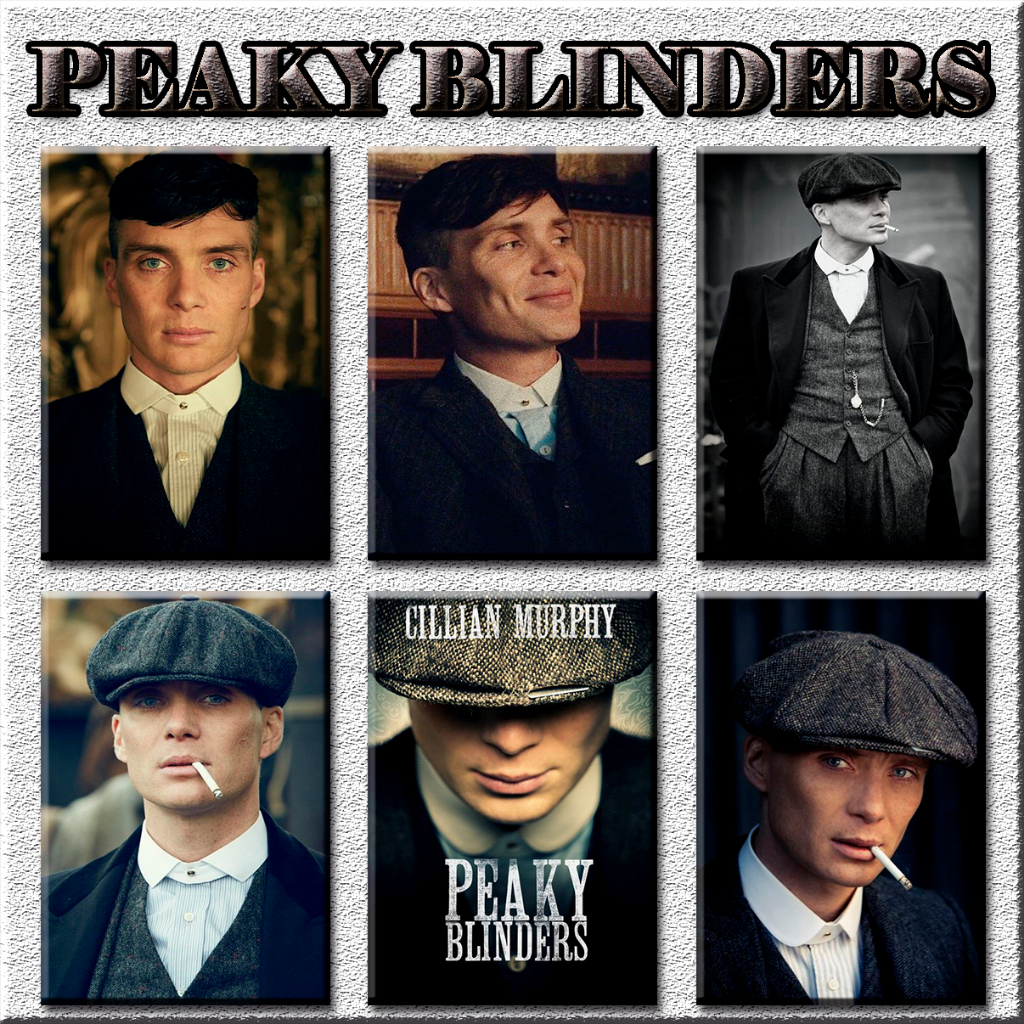 Placas Decorativa Series Quadros Decorativos Pick Blinders em Oferta na Shopee