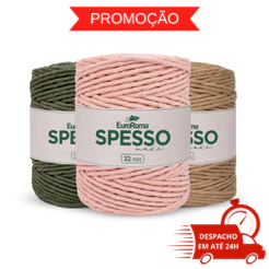 Barbante EuroRoma Spesso 32 Fios / 191 Metros - Escolha sua Cor