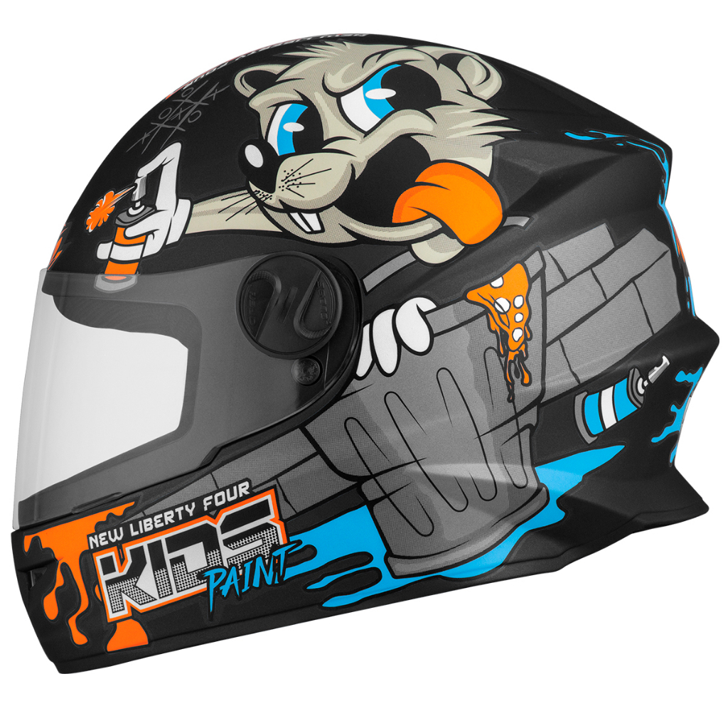 Capacete Moto Fechado Infantil Protork Masculino Feminino em Oferta na Shopee