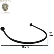 Provador U Redondo 70 | Conforto e Estilo para sua Loja em Oferta na Shopee