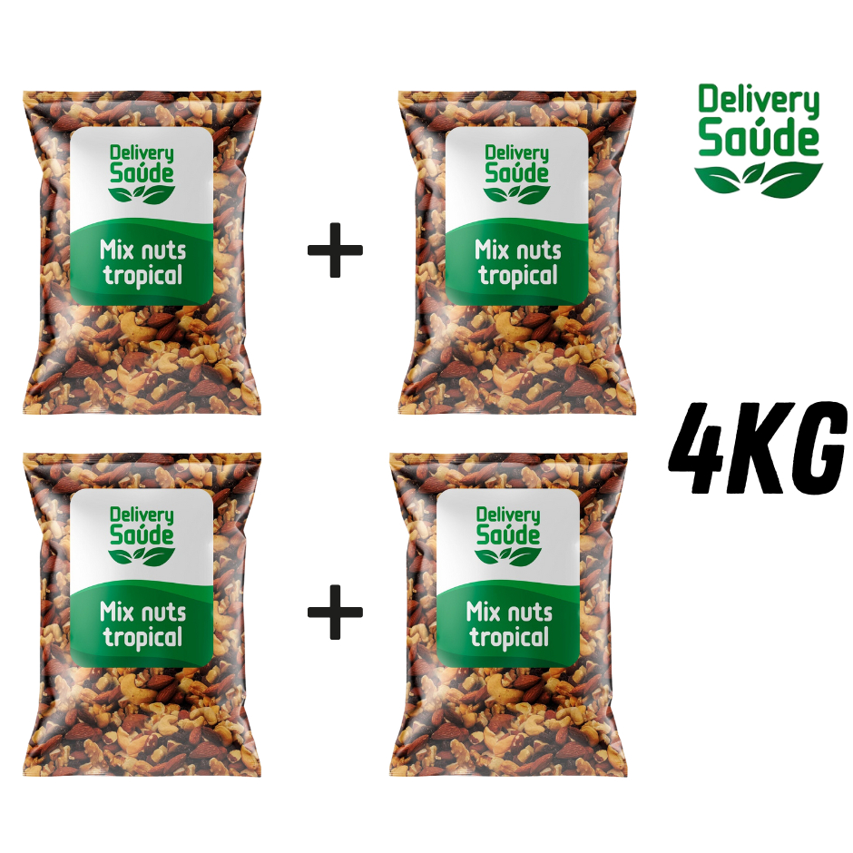 Mix de Castanhas de Caju Pará Amêndoas Cranberry Nozes Uva Passa e Amendoim em Oferta na Shopee