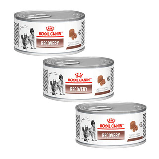 Caixa 3un Ração Úmida Royal Canin Veterinary Recovery Wet 195g
