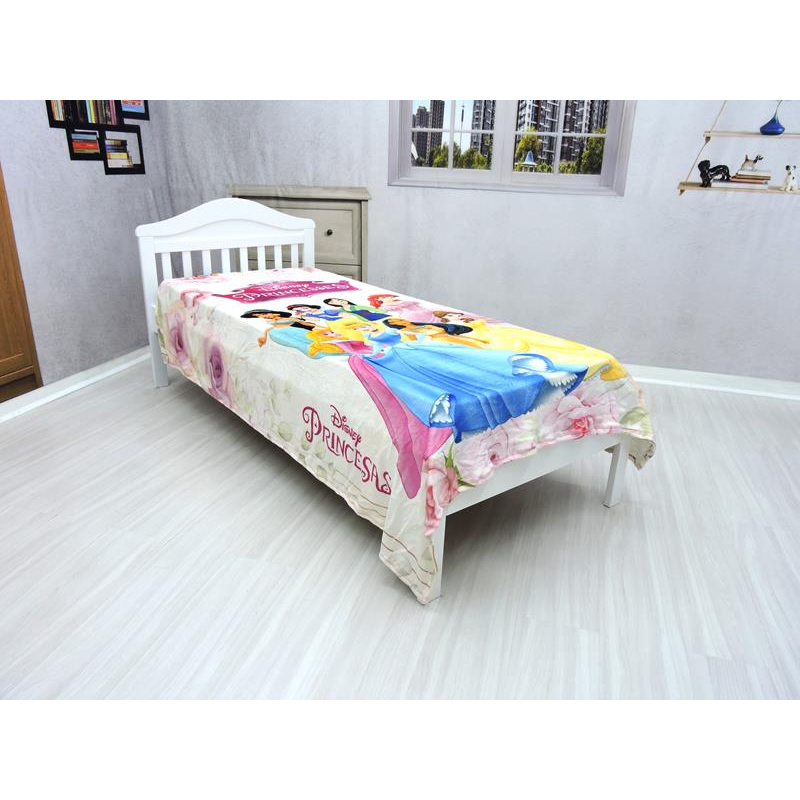 Manta Cobertor Princesas Solteiro Ultra Soft , Macia, Quentinha