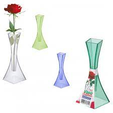 Vaso solitario acrilico para flores desing exclusivo injeplastec