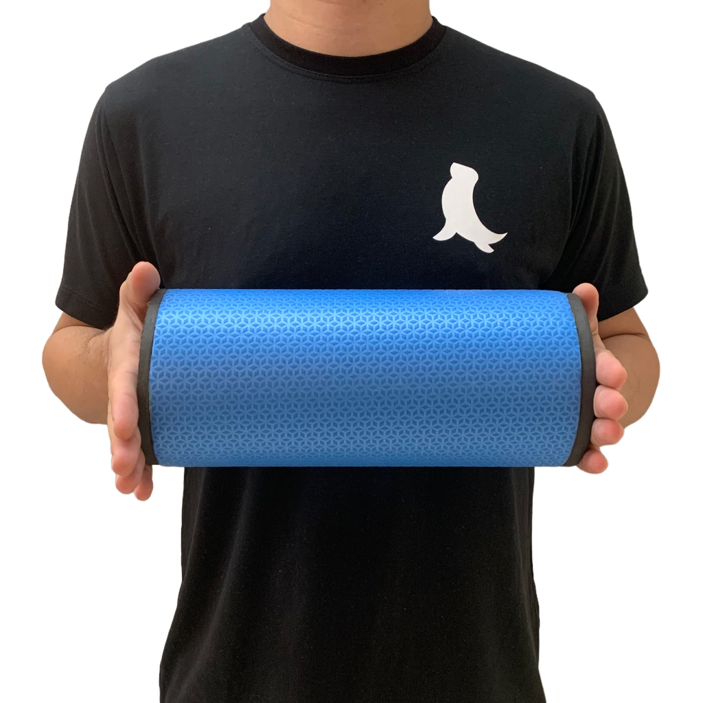 Rolo Pilates 30cm Liberação Miofascial EVA DF1076 Azul Royal Dafoca Sports