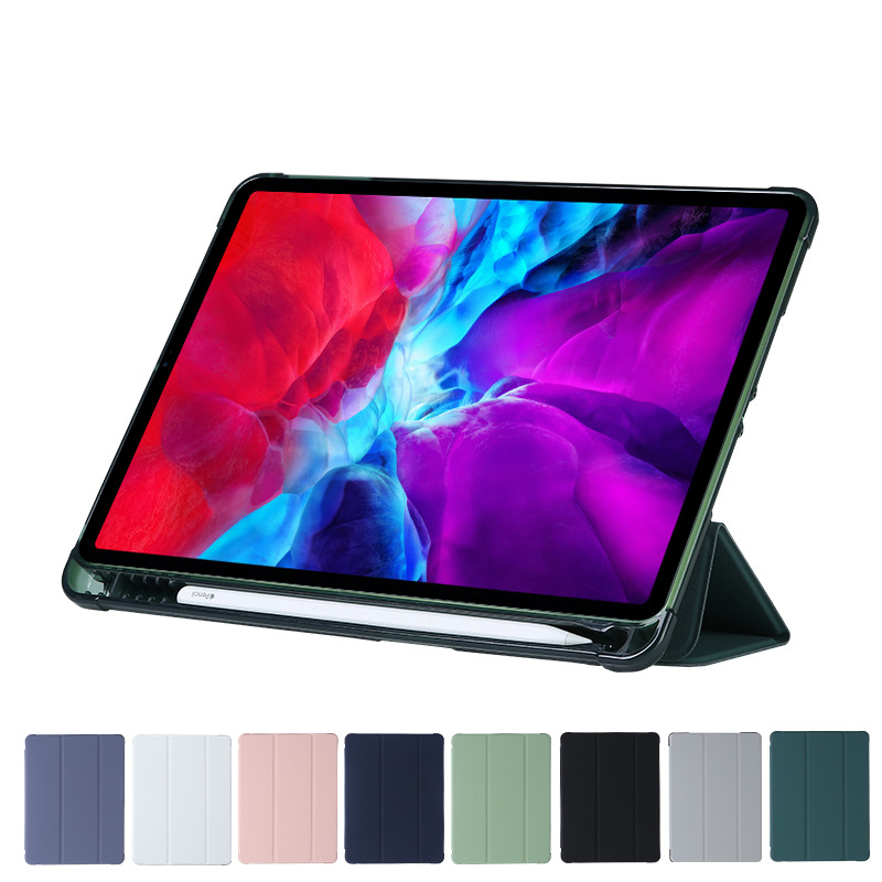 Capa Case iPad Pro 11 Flip com Suporte e Slot Caneta Magnética Anti Impacto Auto Sleep Wake