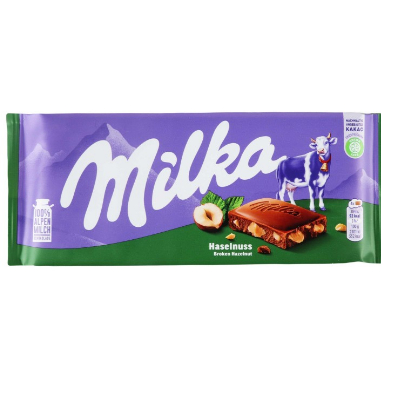 Chocolate Milka Hazelnut 100g