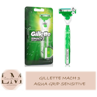 Prestobarba Gillette Mach 3 Acqua-Grip Sensitive