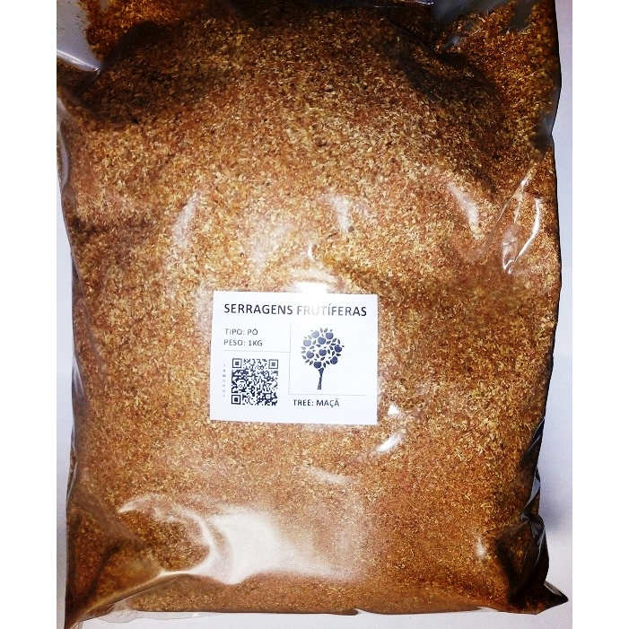 Serragem De Macieira Pó 5KG Para Defumação E Aromatização De Alimentos  Carnes Bovinas Bolos  mr2016