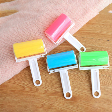 Rolo De Tira Pelo Bolinha Reutilizável Lavável Com Adesivo Original Alta Qualidade Plástico Para Roupas Vestuário Tecidos Em Borracha 10x17cm