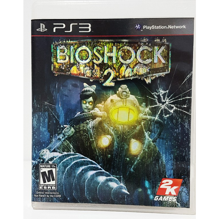 Bioshock 2 Playstation 3 Original Capa Holografica