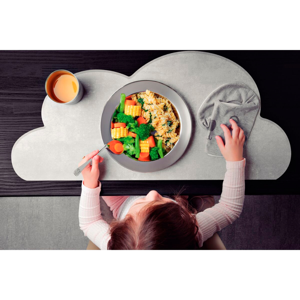 Prato Raso Aço Inox Infantil Baby Friends 23cm Ergonômico Tramontina