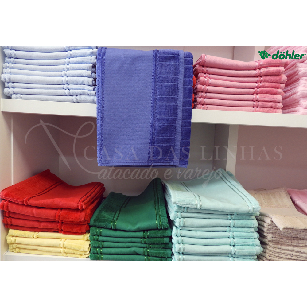 Toalha Rosto Ponto Russo p/ Pintura ou Bordado Velour Artesanalle Dohler 50x80cm em Oferta na Shopee