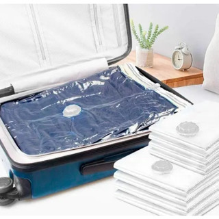 KIT 5 Saco Sacos Organizador A Vácuo Para Viagem Prático E Fácil Varias Medidas Disponível A Escolha