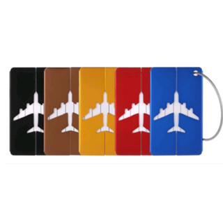 Kit 2 Etiqueta tag de identificação para mala de viagem