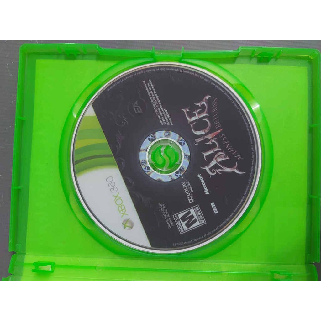 Alice Madness Returns xbox 360 lt 3.0
