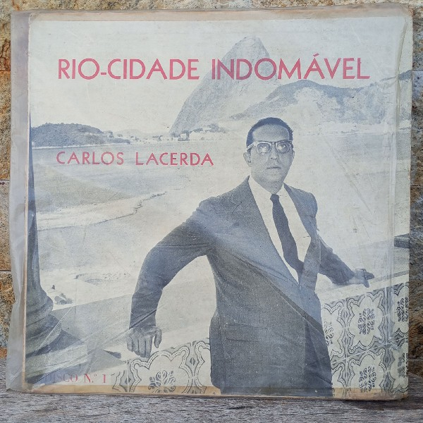 Disco de Carlos Lacerda (UDN) - autografado pelo político!