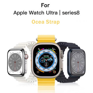 Pulseira De Silicone Para Relógios Apple Série 8 ultra e Smartwatch Iwo Hw Series 38/40/41/42/44/45/49MM Series 1, 2, 3, 4, 5, 6 e SE