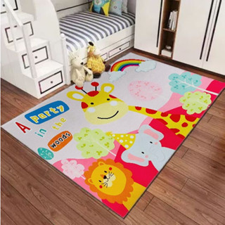 Tapete para Quarto Infantil Antiderrapante Belga Kids Estampado