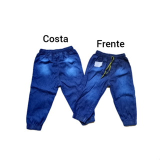 Calça Jeans Masculino Infantil Jogger em Oferta na Shopee