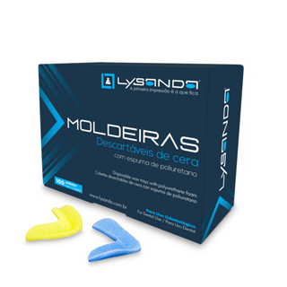 Moldeira De Cera Descartável para Aplicação de Fluor