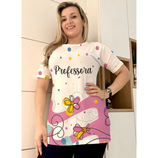Camisa Max blusão Professora Feminina em Oferta na Shopee