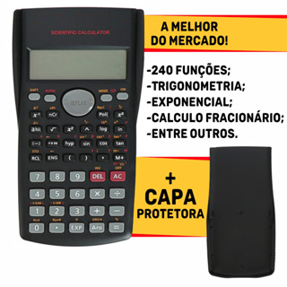 Calculadora Científica 240 Funções Original Com Capa Protetora em Oferta na Shopee