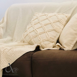 Capa de Almofada Doha Três Nós em Oferta na Shopee