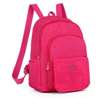 Mochila Escolar De Capacidade Para Mulheres Estudantes Nylon impermeável