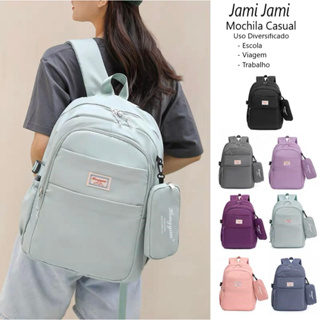 Mochila Feminina Escolar Universitária De Viagem Moda Casual Unissex 666-3 937 LING em Oferta na Shopee