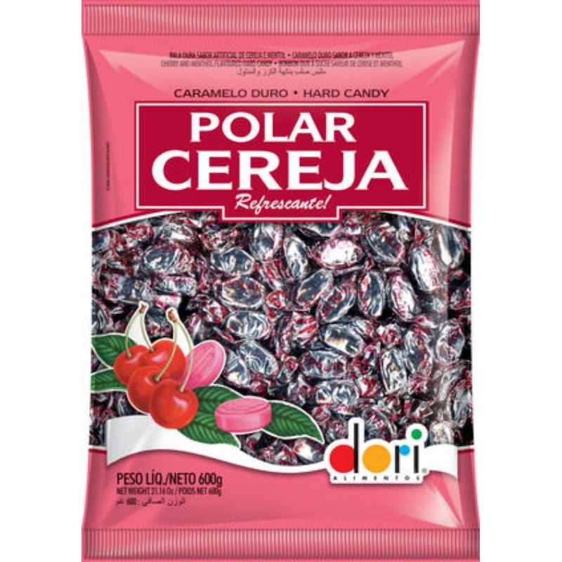 Bala Dori Polar Cereja 600g - 1 unidade