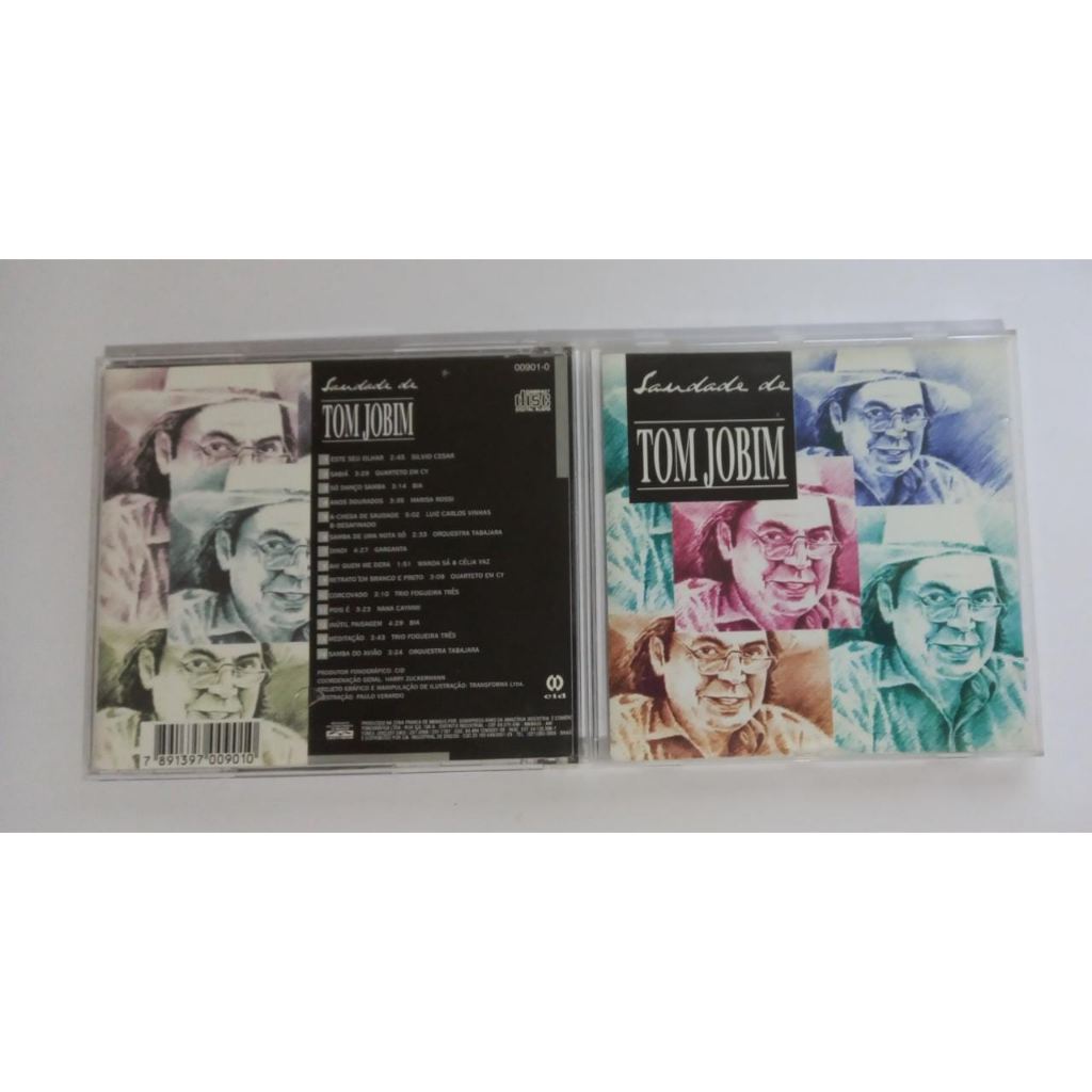 CD Saudade de Tom Jobim