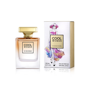 PERFUME COOL WOMAN NEW BRAND EAU DE PARFUM FEM. 100 ML LACRADO em Oferta na Shopee