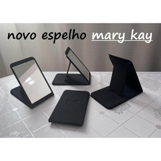 espelho para maquiagem da mary kay , cabe na bolsa .